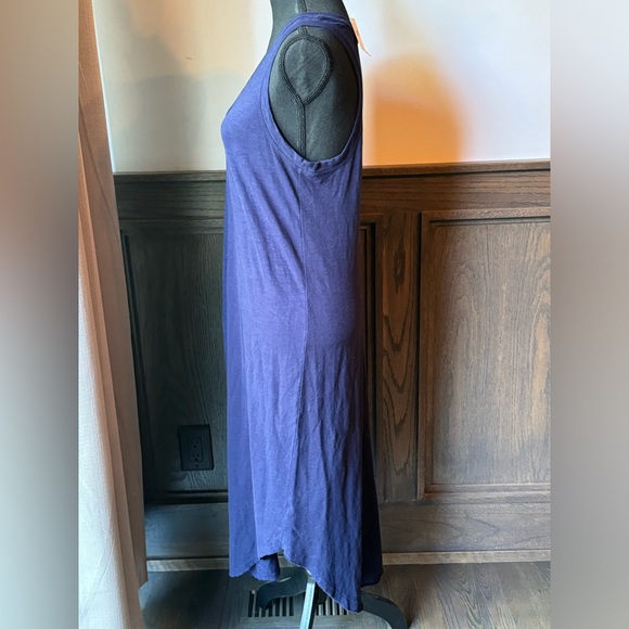 Gap navy blue v neck racer back tank dress  size small nwt - Picture 6 of 6